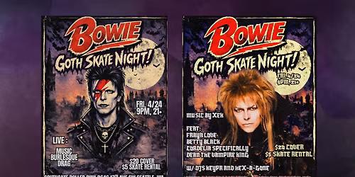 Bowie Goth Skate