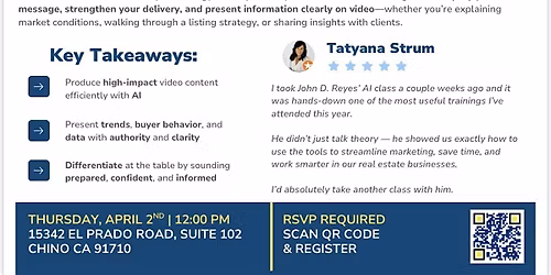 Lunch & Learn: AI Intelligence Over effort with John D. Reyes