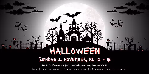 Familievennlig Halloween p\u00e5 Biermannsg\u00e5rden \ud83c\udf83