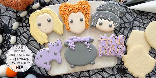 Witches\u2019 Night Out: Beg\/Int Cookie Decorating Class at Papamigos
