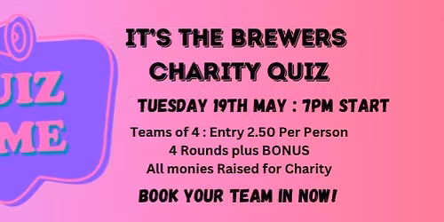 MONTHLY CHARITY QUIZ
