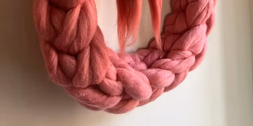 Spring Chunky Knit Merino Wreath Workshop
