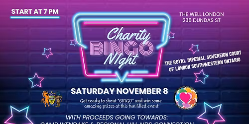 Charity Bingo 