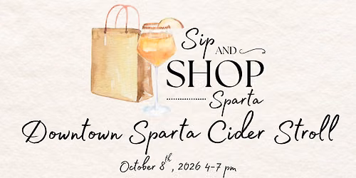 Sip & Shop: Sparta Cider Stroll