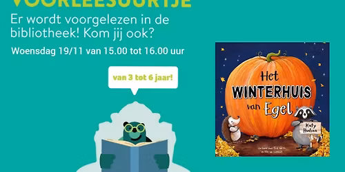 Maandelijks voorleesuurtje in de bib