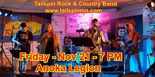 TAILSPIN Rock and Country