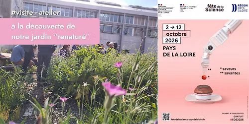 Visite et atelier(scolaires) : renaturer et recr\u00e9er des \u00e9cosyst\u00e8mes vivants