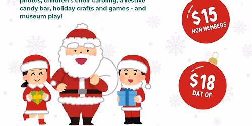 Papa Noel - Bayou Country Children\u2019s Museum! \u2728\ud83c\udf84