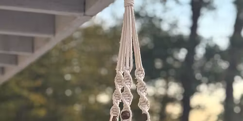 Make a Macrame Plant Hanger!