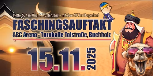 Faschingsauftakt - mit dem ABC