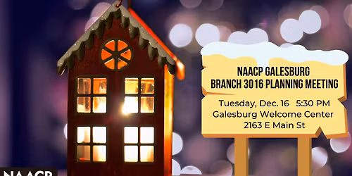Galesburg NAACP Planning Meeting