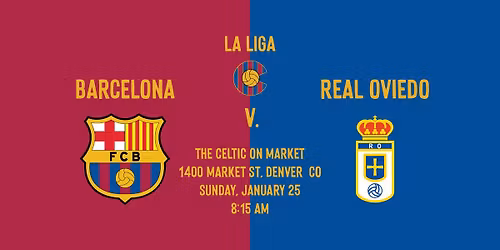 Liga: Barcelona v. Real Oviedo