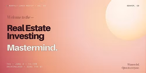 Real Estate Investing Mastermind
