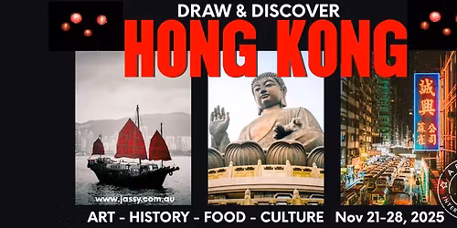 DRAW & DISCOVER - HIGHLIGHTS OF HONG KONG, NOV 21-28 2025