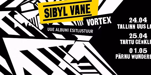 Sibyl Vane\u00b4i albumi VORTEX esitlus Tartus +Purple Negative (LV)