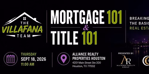 Mortgage & Title 101