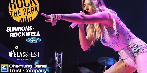 Saturday Rock the Park Concert Lineup at GlassFest 2026