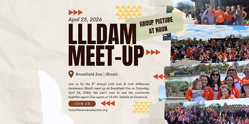 3rd Annual Limb Difference & Limb Loss Awareness Month Illinois Meet Up