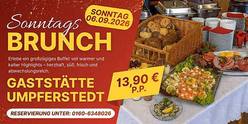 Sonntagsbrunch I Gastst\u00e4tte Umpferstedt