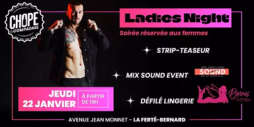 LADIES NIGHT \ud83e\ude77 \/\/ Chope & Compagnie