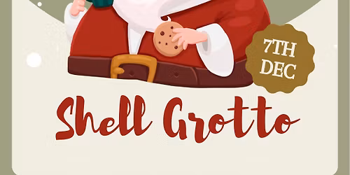 Santa at The Shell Grotto