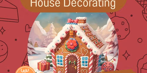 Family Gingerbread House Decorating