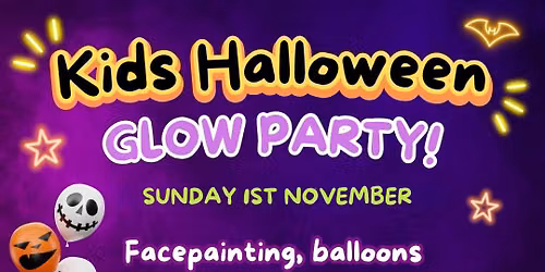 Kids Halloween Glow Party