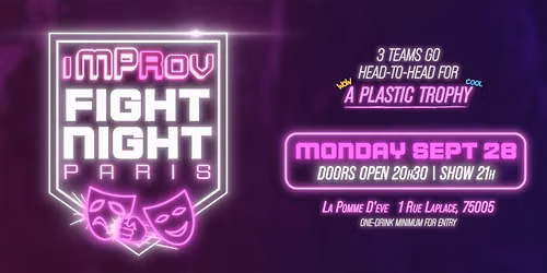 Improv Fight Night Paris (In English)