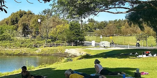 community yoga in the park