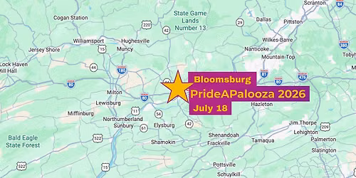 Sign up for a shift at the Bloomsburg PrideAPalooza