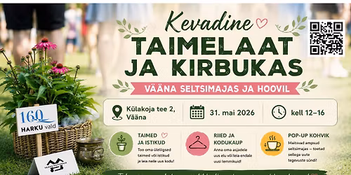 Kevadine taimelaat ja kirbukas V\u00e4\u00e4nas