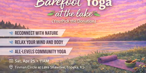 Barefoot Yoga @ Lake Shawnee