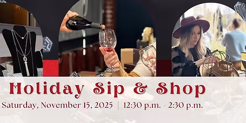Holiday Sip & Shop