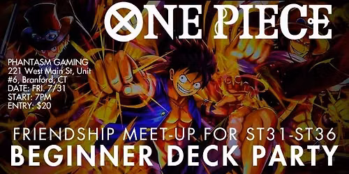 One Piece Beginners Deck Party (ST31-ST36)