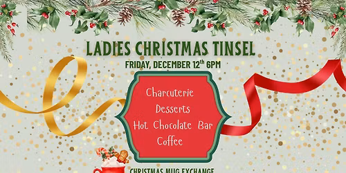Ladies Christmas Tinsel