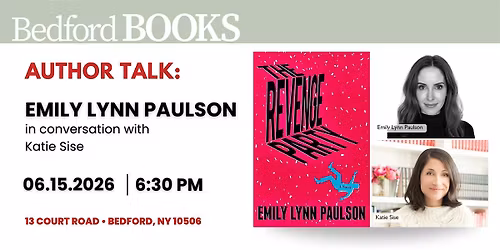 Author Talk: Emily Lynn Paulson