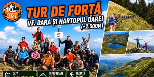 Tur de for\u021b\u0103 - Vf. Dara \u0219i H\u00e2rtopul Darei (+2.500m)