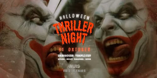 Halloween Thriller Night Alkmaar