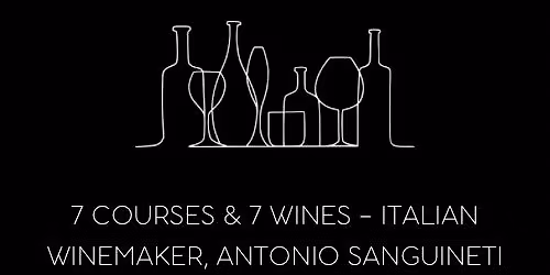 7 & 7 Winemaker Dinner with Antonio Sanguineti at Monterosso's!
