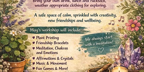 May half term children\u2019s wellbeing workshop