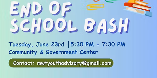 End of School Bash