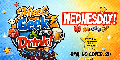 Meet, Geek & Drink!