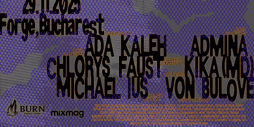 Bucharest Community Rave - supported by BURN & MIXMAG