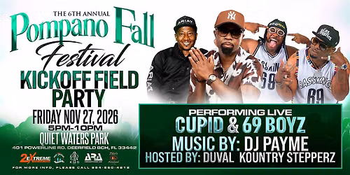 Pompano Fall Festival - Kick-off Field Party