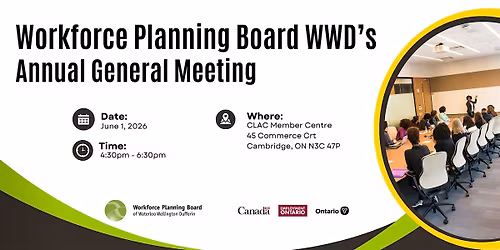 Workforce Planning Board WWD'S Annual General Meeting