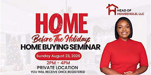 A Home Before The Holidays Homebuyer Workshop