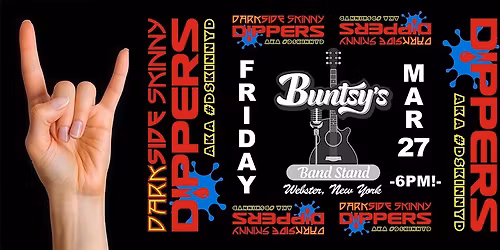 Darkside Skinny Dippers Bring High Energy Rock Show to Buntsy's!