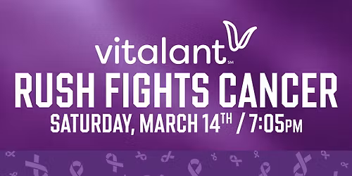 RUSH FIGHTS CANCER: Rapid City Rush vs Wichita Thunder