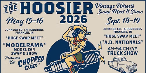  Hoosier Vintage Wheels Swap Meet & Show, Sep 18-19, 2026