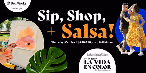 Sip, Shop, & Salsa at Bell Works Chicagoland